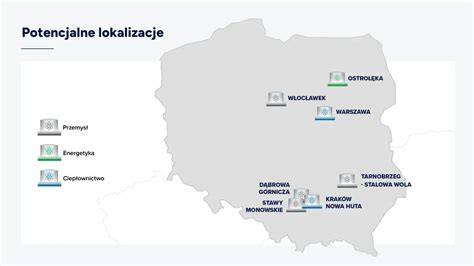 Mapa z zaznaczonymi lokalizacjami inwestycji Śmigielski Group