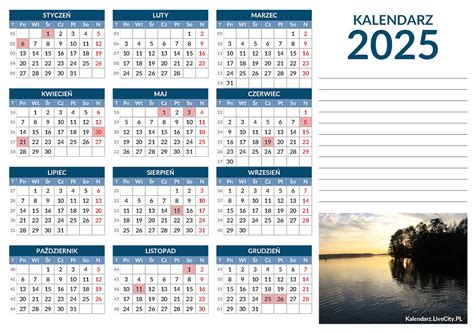 Przykładowy widok kalendarza wydarzeń utworzonego za pomocą wtyczki The Events Calendar
