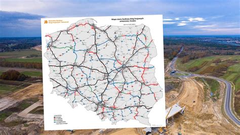 Mapa z zaznaczonymi głównymi drogami dojazdowymi do Zakopanego