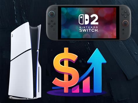 Grafika przedstawiająca konsolę Nintendo Switch i PlayStation 5.