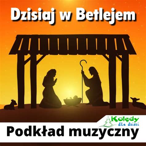 Grafika przedstawiająca fragment zapisu nutowego kolędy