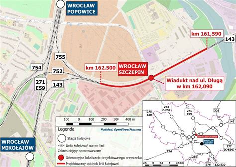 Mapa ukazująca lokalizację dworu nad rzeką Wielopolką