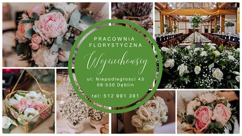 Zdjęcie przedstawiające przykładowe produkty pracowni florystycznej Ptaszarnia.