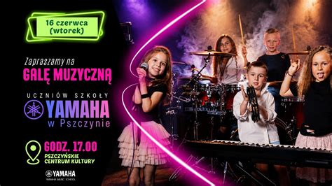 Uczniowie Szkoły Muzycznej YAMAHA podczas występu