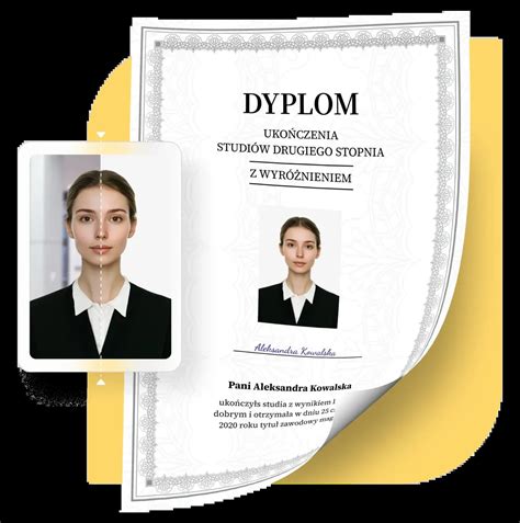 zdjęcie eleganckiego dyplomu rocznicowego z personalizowaną tabliczką