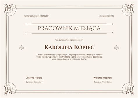 Ilustracja przedstawiająca elegancki dyplom z motywami ślubnymi, np. pierścionkiem zaręczynowym lub welonem.