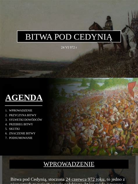 Ilustracja przedstawiająca bitwę pod Cedynią.