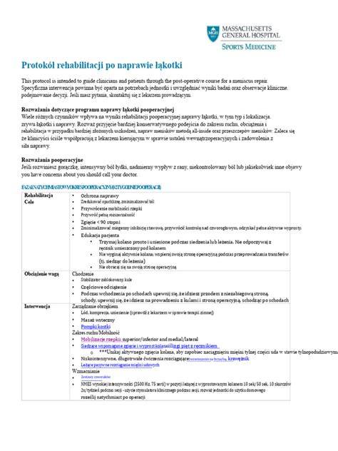 infografika porównująca czas rehabilitacji po zszyciu i resekcji łąkotki