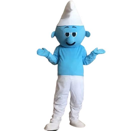 niebieska maskotka ośmiornicy jako strój reklamowy