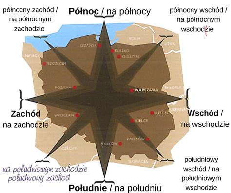 Mapa Polski z zaznaczonymi popularnymi kierunkami podróży w okresie Bożego Ciała