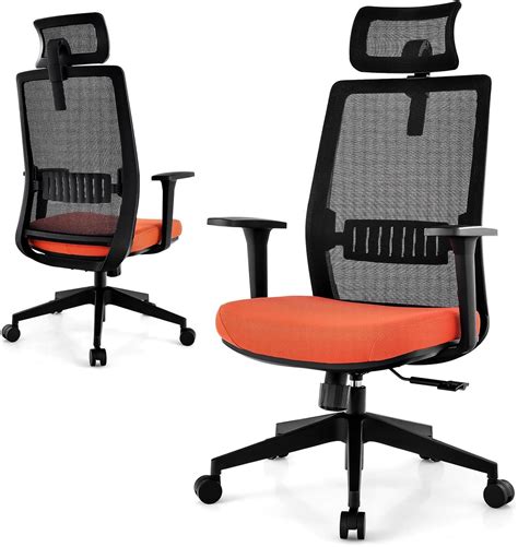 ergonomiczne biurko z regulacją wysokości i wygodny fotel obrotowy