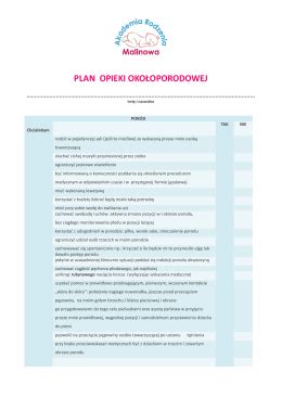 Schemat przedstawiający ścieżkę wsparcia dla matki karmiącej, od edukacji przedporodowej po opiekę laktacyjną.