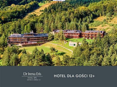 widok na hotel SPA Dr Irena Eris w Krynicy-Zdroju