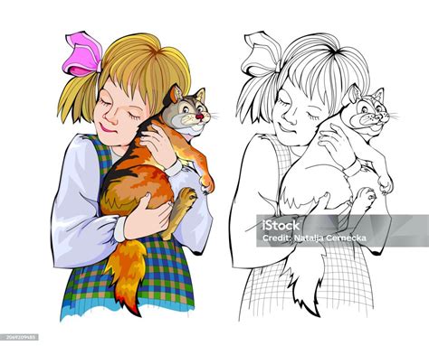 Ilustracja przedstawiająca dziewczynkę w ubrankach z kolekcji Pepco.
