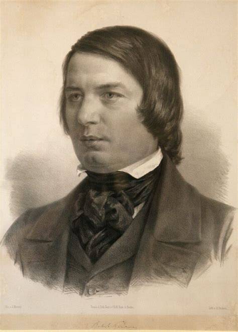 portret Roberta Schumanna w młodości