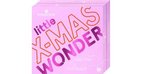 Zdjęcie kalendarza adwentowego ESSENCE Little X-Mas Wonder w różowym, świątecznym opakowaniu