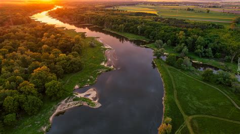 Pałac Malina - widok z lotu ptaka