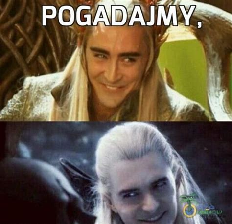 mem z Legolasem w stylu baletnicy