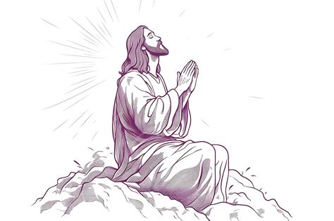 Ilustracja przedstawiająca Jezusa Chrystusa na tronie, otoczonego przez aniołów i świętych, symbolizującego Jego królewską władzę nad wszechświatem.