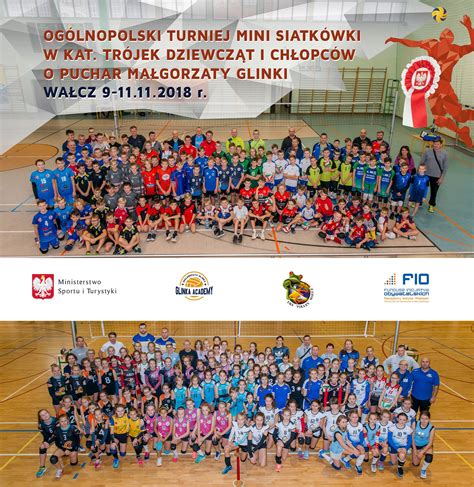 Uczestnicy turnieju piłki siatkowej