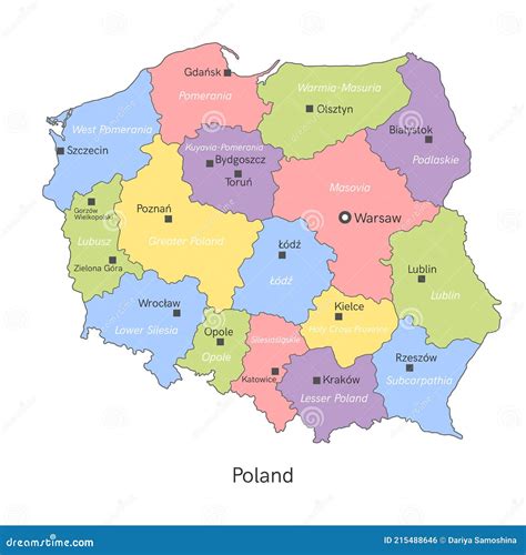 Mapa Polski z zaznaczonymi regionami, które przyjęły uchwały o 