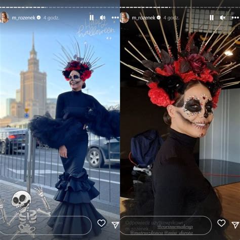 kolaż zdjęć gwiazd w różnorodnych kostiumach halloweenowych