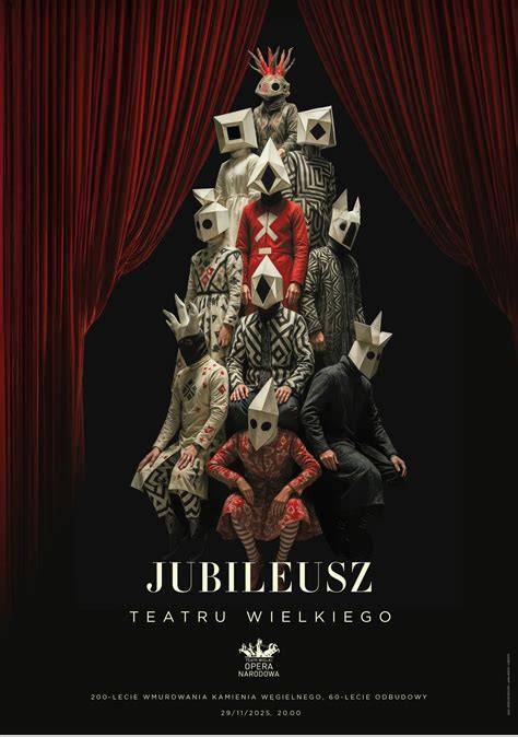 Plakat Ludwika Nawojewskiego promujący otwarcie Teatru Wielkiego w Warszawie, 1891