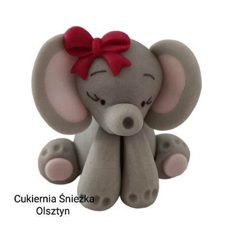 detale twarzy figurki cukrowej