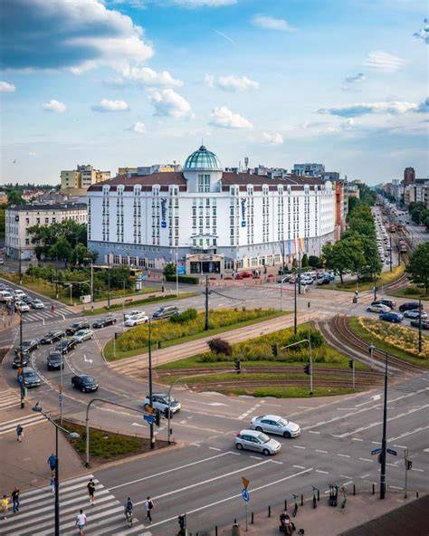 Architektura zewnętrzna Hotelu Corona Tychy