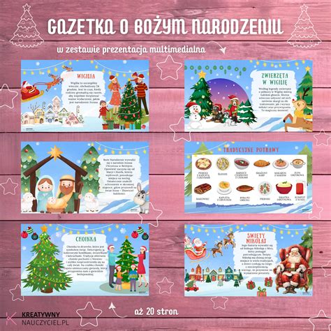 Infografika z ciekawostkami o Bożym Narodzeniu.
