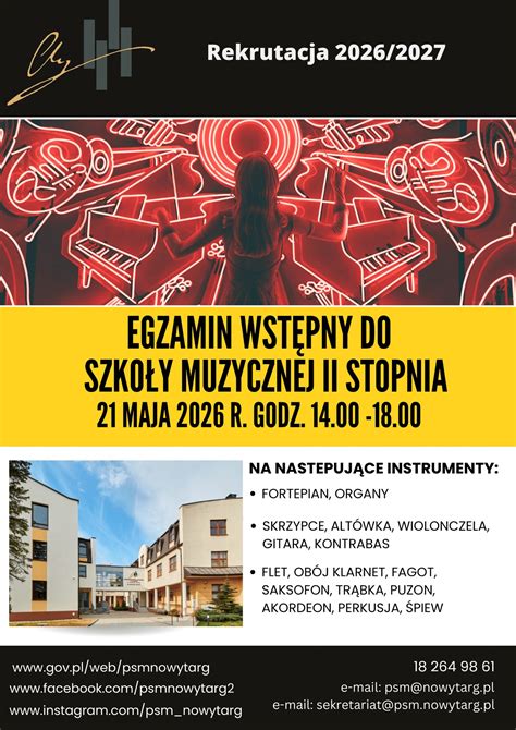 Instrumentarium zespołu muzycznego: skrzypce, saksofon, klarnet, klawisze, perkusja