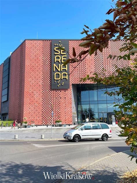 Widok zewnętrzny Galerii Serenada w Krakowie