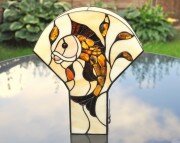 Bursztynowa Ryba - lampa